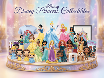 Disney Princess συλλεκτικά – φιγούρες Cinderella, Snow White, Belle, Ariel, Aurora, Jasmine, Rapunzel, Tiana, Moana, Merida, Mulan, Pocahontas, Raya, Funko-style pop, t-shirt, κούπα, αφίσα, μπρελόκ, plush, comic book | Techbox