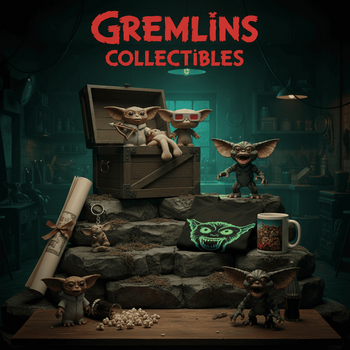Gremlins συλλεκτικά: φιγούρες, λούτρινα, κούπες, μπρελόκ, t-shirt | Techbox