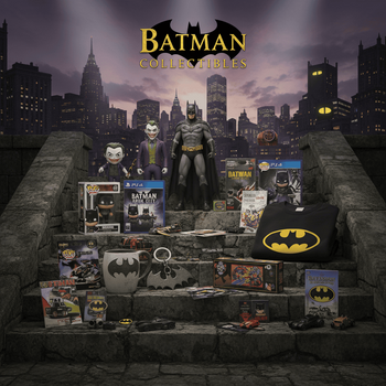Batman συλλεκτικά και gaming προϊόντα – video games, Funko POP, φιγούρες, μπλούζα, κούπα, μπρελόκ, puzzle, | Techbox