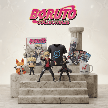 oruto collectibles – figures, manga, Funko Pop, gadgets, t-shirts, posters, keychains, plushies | Techbox