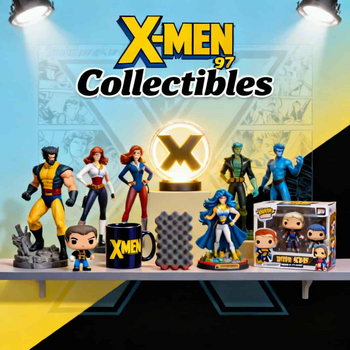 X-Men συλλεκτικά προϊόντα – φιγούρες Wolverine, Rogue, Magneto, Funko Pop, mug, diorama και logo light | Techbox