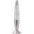 iTotal - Color-changing LED Lava Lamp - Silver Base and White Wax (XL2673) / Toys