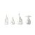 Tea Holder Fisherman Set Of 4 (CU127) / Gadgets