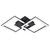 EGLO - Paranday-Z ceiling lamp w/squares black 52.5x31 - TW - Zigbee, Bluetooth / Electronics | Techbox