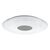 EGLO - Totari-Z ceiling lamp chrome and white with crystal effect Ø56 - TW - Zigbee, Bluetooth / Electronics | Techbox