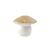 Heico - Lamp Mushroom Medium - Mocha - Ø 26 x 20 cm / Baby and Children