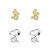 Peanuts Set 2 Pairs of earrings