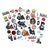 Naruto Shippuden Removable sticker set