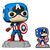 POP figure Marvel Los Vengadores Avengers Captain America Exclusive - Funko POP - Collectibles - Techbox