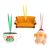 Friends Set 3 Christmas ornaments