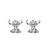 Disney Stitch earrings silver
