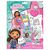 Gabbys Dollhouse coloring set with notebook |  Techbox