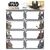 Star Wars Mandalorian Adhesive labels |  Techbox