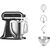KitchenAid Artisan 5KSM185PS food processor 300 W 4.8 L Black - Food Processors - Food preparation - Techbox