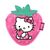 Hello Kitty Strawberry plush purse |  Techbox
