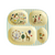 Rice - Melamine Kids 4 Room Plate with Fun Fair Print - Mint / Baby and Children