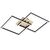 EGLO Lomaltas-Z Smart Ceiling Lamp – Black & Oak – 49.5x77 cm – Tunable White – Zigbee & Bluetooth / Electronics | Techbox