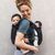 Mini Monkey Baby Tandem Carrier - Black / Baby and Children