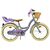 Volare - Children's Bicycle 18 - Blossom Purple (51832) / Toys - Bicycles - Go Green - Techbox