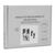 Vanilla Copenhagen - Hand & Foot Imprint - Black - 20,4 x 26,4 x 1,5 cm (MEMO7023) / Baby and Children