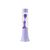 iTotal - Flared Lava Lamp - Pastel Purple - 9 × 9 × 37 cm / Toys