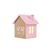 iTotal - Birdhouse Alarm Clock - Pastel Pink - 11.5 x 9.8 x 11 cm / Baby and Children