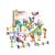 Picasso Tiles - Magnetic Marble Run Set (150 pcs) (PTG150) / Toys