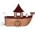 Momin - Boat Oshun Oxtra with 1 Figure (35505100) / Toys