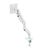 Gembird MA-DA1-04 Full-motion desk display mounting arm, 17”-32”, white | Techbox