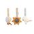 Filibabba - Sensory toys 3-pack - Dreamy Adventurers (FI-03813) / Toys