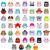 Squish-a-longs - 2.5 cm Blind 2-Pack S3 Ass / Toys