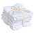 Mininor Global - Organic Muslin Cloth, 8pcs White (10260) / Baby and Children