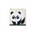 3 Sprouts - Storage Box - Black & White Panda / Baby and Children