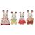 Sylvanian Families - Chocolate Rabbit Family (5655) / Toys