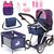 Bayer - Dolls Pram Mega Set - Navy (18354AC) / Toys
