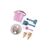 Dantoy - Bucket set w. Ice cream cones - Pink (4801) / Toys