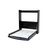 BabyTrold - Changing table for wall incl. mattress Black / Baby and Children