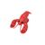 Winkee - Larry Lobster Steam Release & Spoon Holder - Red / Gadgets