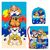 Paw Patrol set towel + bag + cap