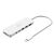 J5create - Eco-Friendly USB-C Multi-Port Hub With Power Delivery - White / Computers