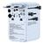 Verbatim - Charge 'n' Travel 100W Universal Travel Adapter with retractable cable Blue / Electronics