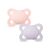 MAM - Orig Silk Pacifiers - Pink - 0-6 months / Baby and Children