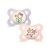 MAM - Original Night Silk 2p Box V - Pink - 0-6m / Baby and Children