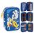 Sonic the Hedgehog triple pencil case |  Techbox