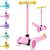 Bold Cube - Children's Scooter - Tenny 3 Wheel Scooter Pink (SKY008) / Toys