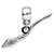 Harry Potter Nimbus 2000 charm necklace