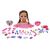 Happy Friend - Make Up Dollhead - Brunette (504403) / Toys