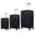 American Tourister (by Samsonite) - Niteline Suitcases -  3 pcs  - Midnight Black / Luggage and Travel Gear