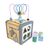 Magni - Montessori shape sorter box with learning and activity FSC® 100% (5763) / Toys