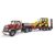 Bruder - Brother MACK granite truck with low-loader and JCB 4CX backhoe loader (02813) / Toys